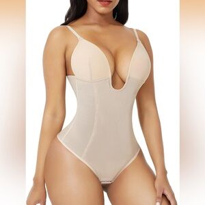Seamless Nude Shaping Bodysuit - Women Intimates